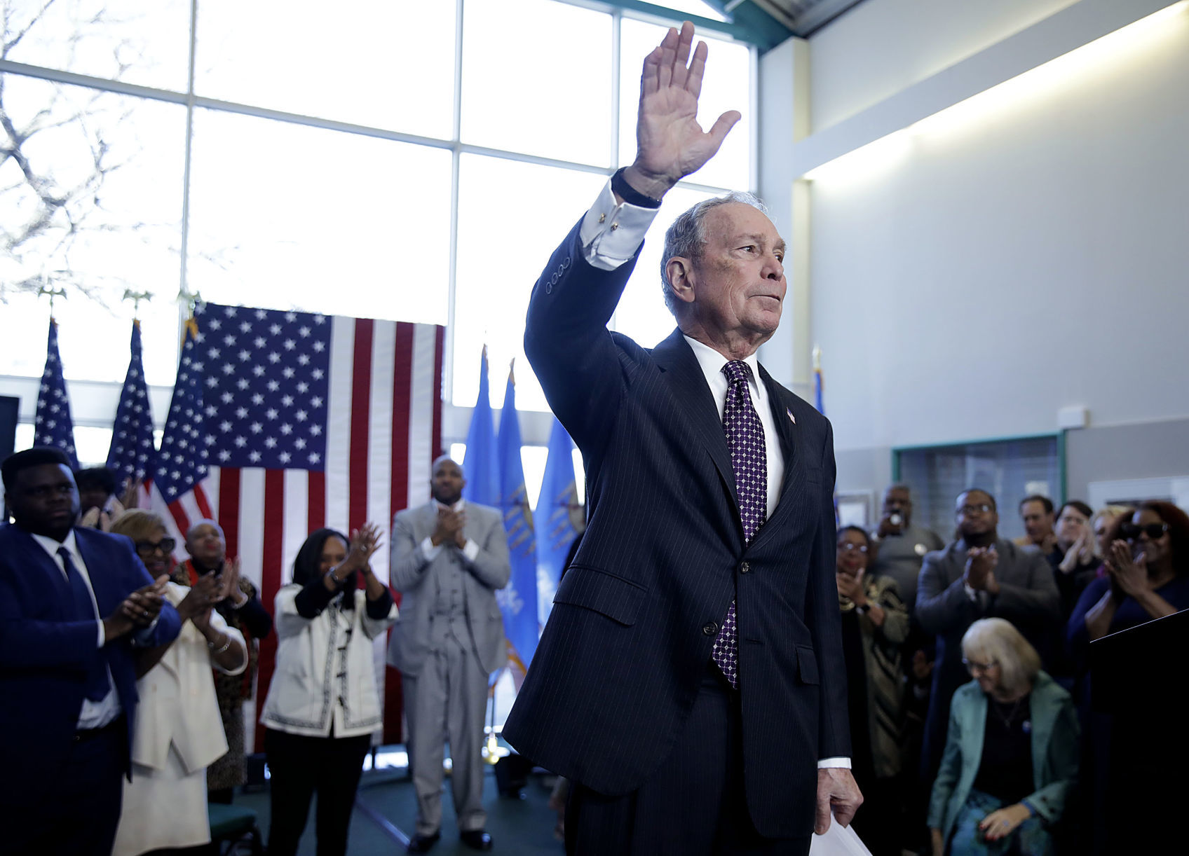 Michael Bloomberg in Tulsa